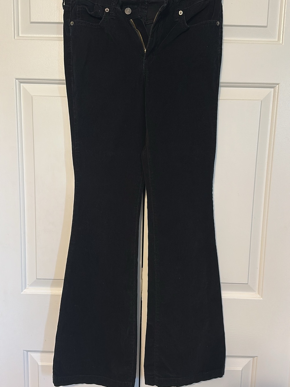 crown & ivy Black Boot Cut Jeans